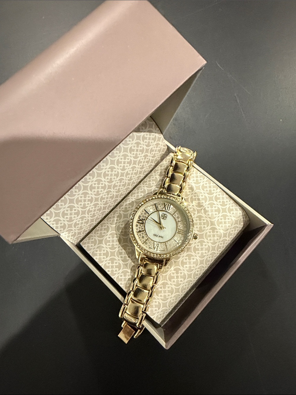 Daisy Fuentes Gold Crystal Accent Women's Bracelet Watch - Unbranded